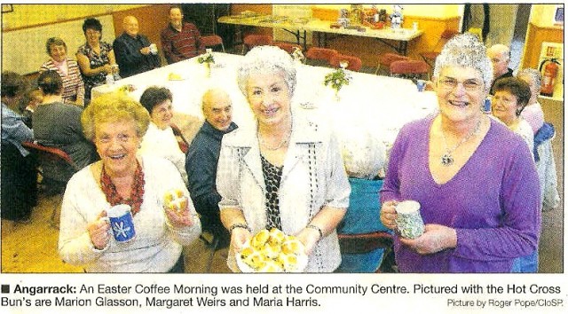 Easter Coffee Morning at the Angarrack Community Centre